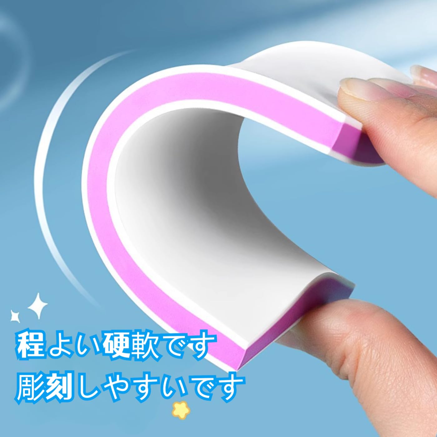 Amazon.co.jp: Ginhkok 消しゴムはんこ 消しゴムハンコ 5点セッ ソフト